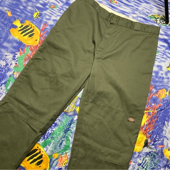 Preloved 2010 Loose Fit Double Knee Dickies Work Pants Mens - Picture 2 of 4